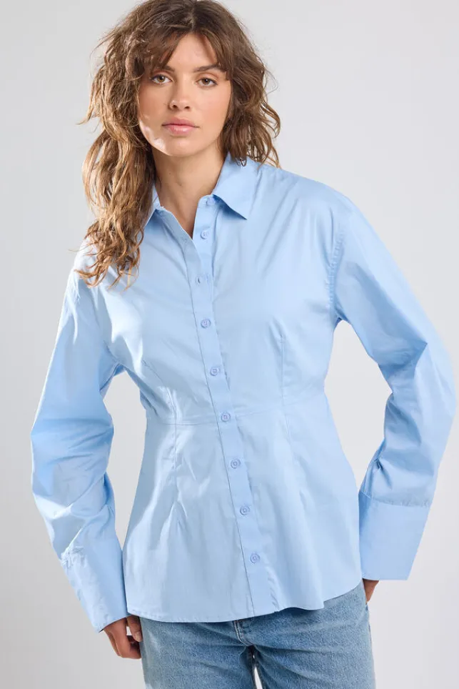 Hot AmericaToday Blouse Brielle Babyblue