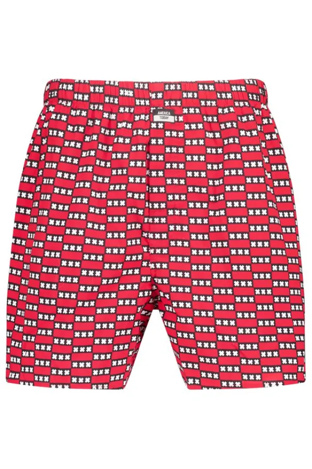 New AmericaToday Boxershort Thomas P Amsterdam Black/red