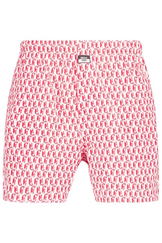 Sale AmericaToday Boxershort Thomas P Utrecht red/white