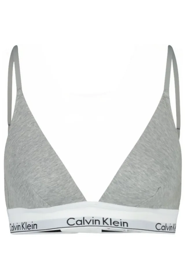 New CalvinKlein Bralette Calvin Klein triangle Greymelange