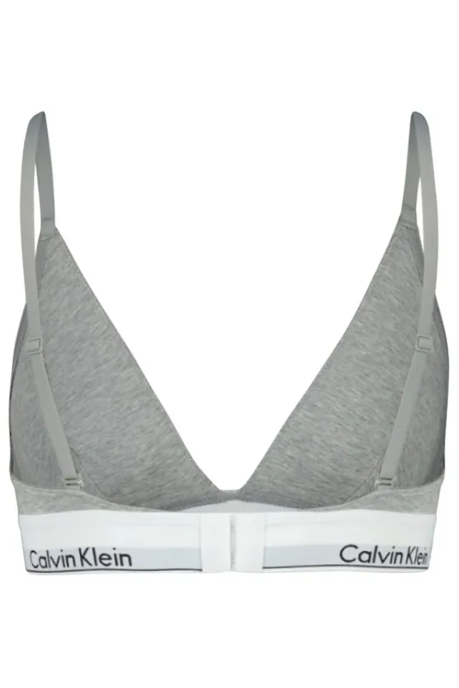 New CalvinKlein Bralette Calvin Klein triangle Greymelange