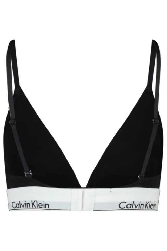 Flash Sale CalvinKlein Bralette Calvin Klein triangle Black