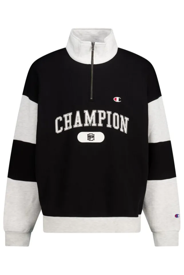 Flash Sale Champion half zip sweatshirt Black