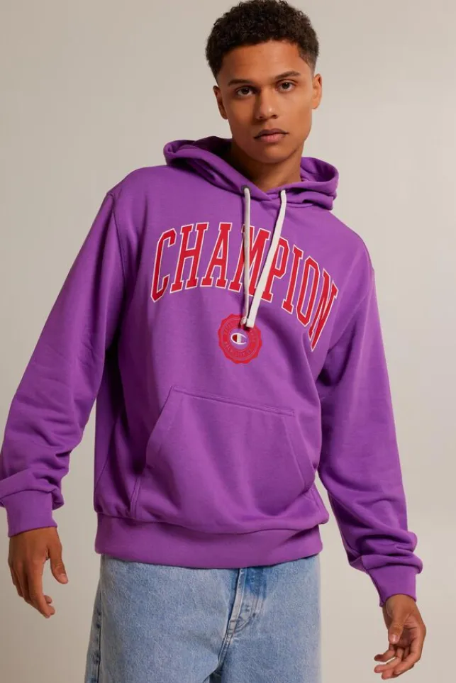 Cheap Champion Hooded sweatshirt Purple