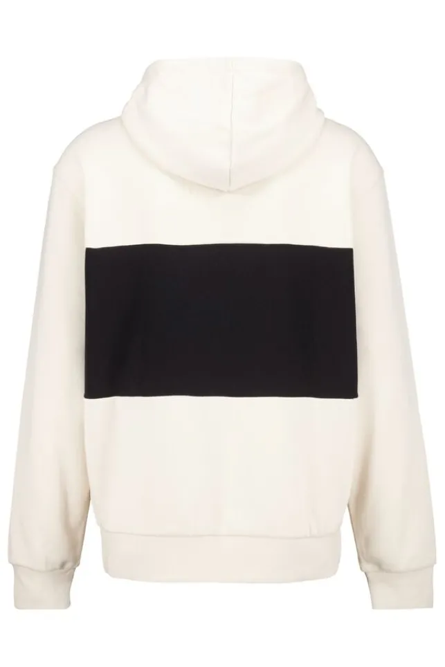 Best Champion Hoodie Hooded half zip top Black/white