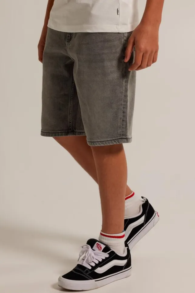 Sale AmericaToday Denim short Nate JR Lightgrey