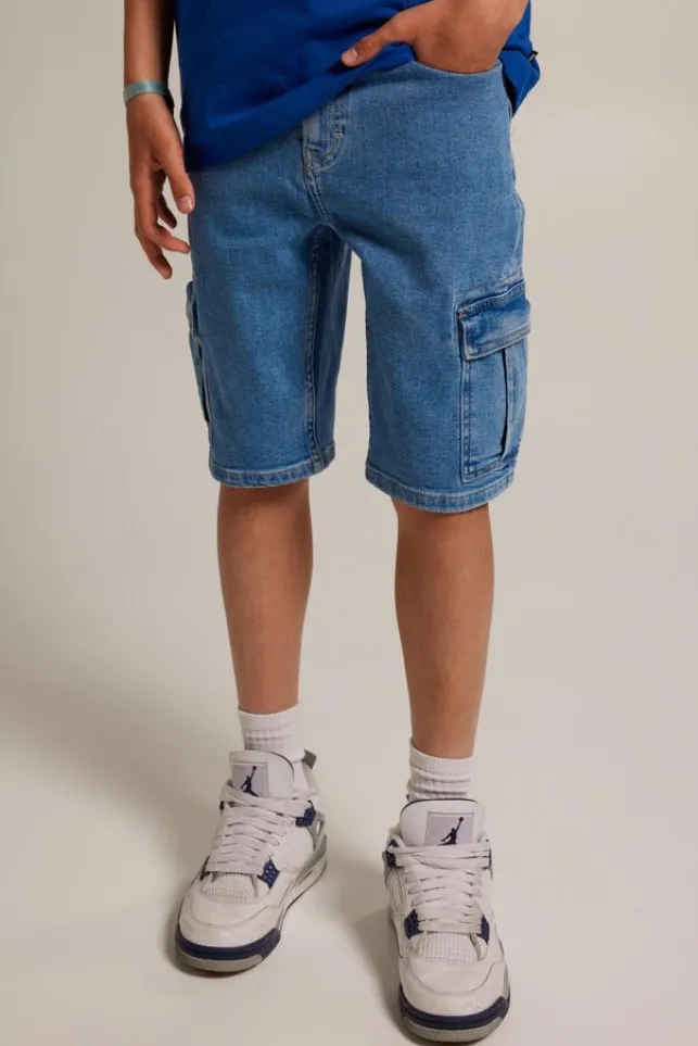 Cheap AmericaToday Denim short Nori JR Mediumblue