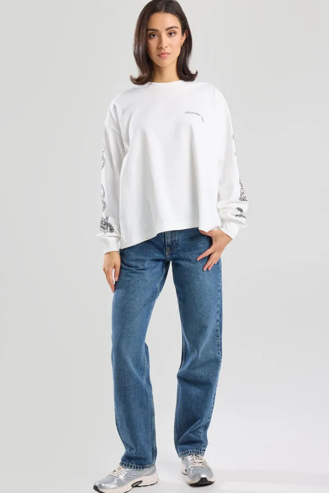 New Dr.Denim Dr Denim Lily Longsleeve Offwhite