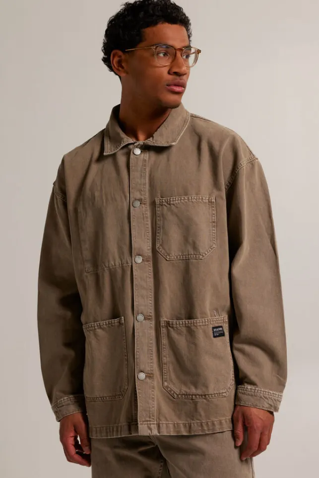 Best Dr.Denim Dr. Denim Niko worker jacket Beige