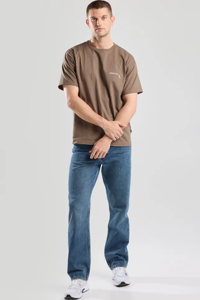 Cheap Dr.Denim Dr. Denim Trooper Tee Brown