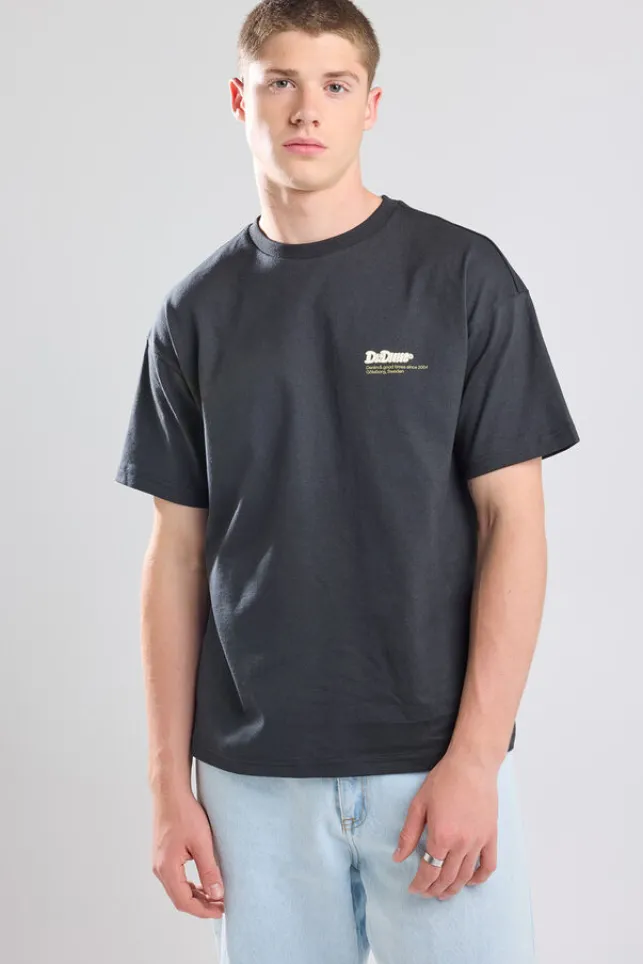 Shop Dr.Denim Dr. Denim Trooper Tee Washedblack