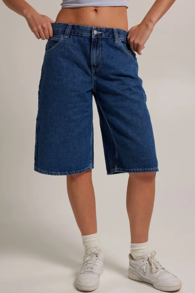 Hot Dr.Denim Bree worker shorts Denimblue