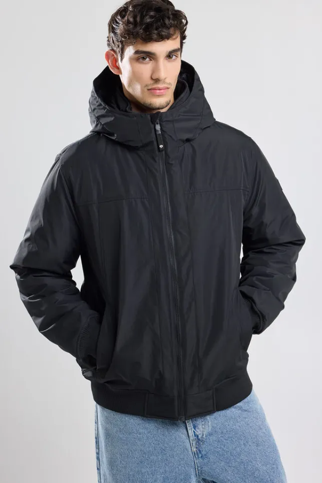 Best AmericaToday Hooded bomber jacket Justin Black