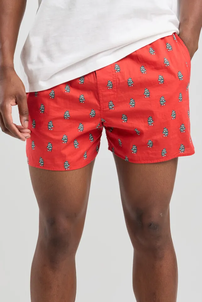 Sale AmericaToday Kerst Boxershort Thomas P Red