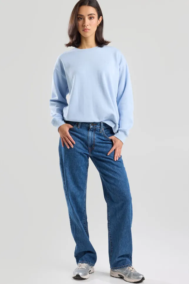 Cheap Levi's Levis Crewneck Babyblue