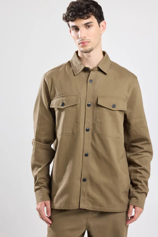 Shop AmericaToday Overshirt Haley Earth