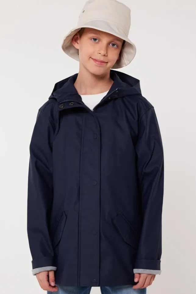 Store AmericaToday Regenjas Janice JR kort Navy