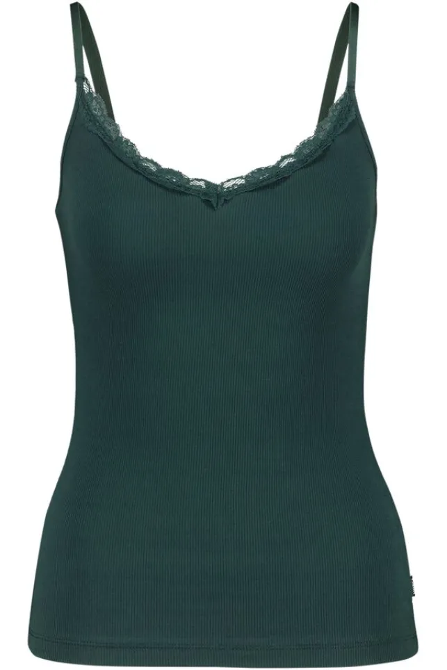 Cheap AmericaToday Singlet Grace Darkgreen