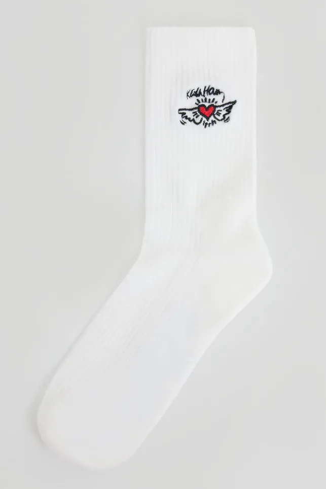 Best AmericaToday Socks KH Black/red