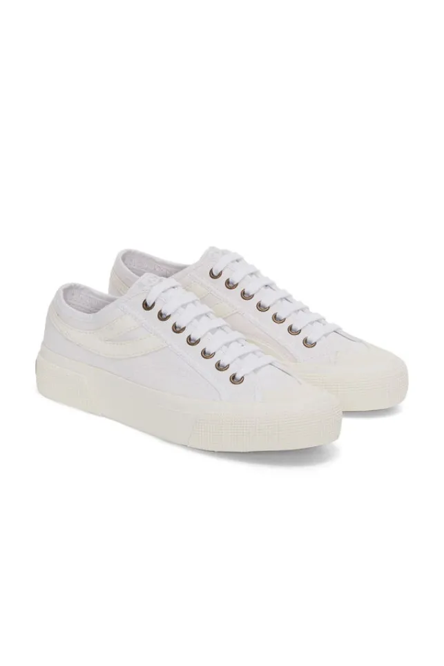 Fashion Superga Panatta White