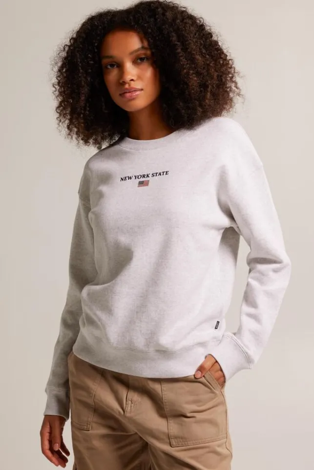 Sale AmericaToday Sweater Suzana lightgreymelange