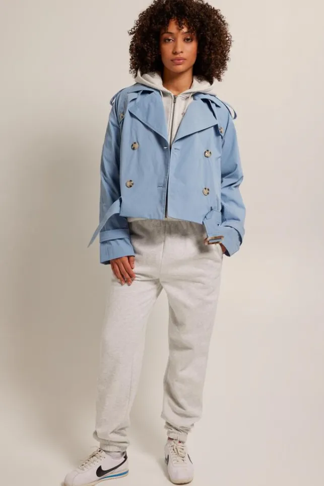 Hot AmericaToday Trenchcoat Jimmy Lightblue