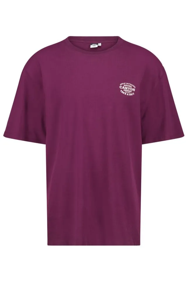 Outlet AmericaToday T-shirt Eli Burgundy