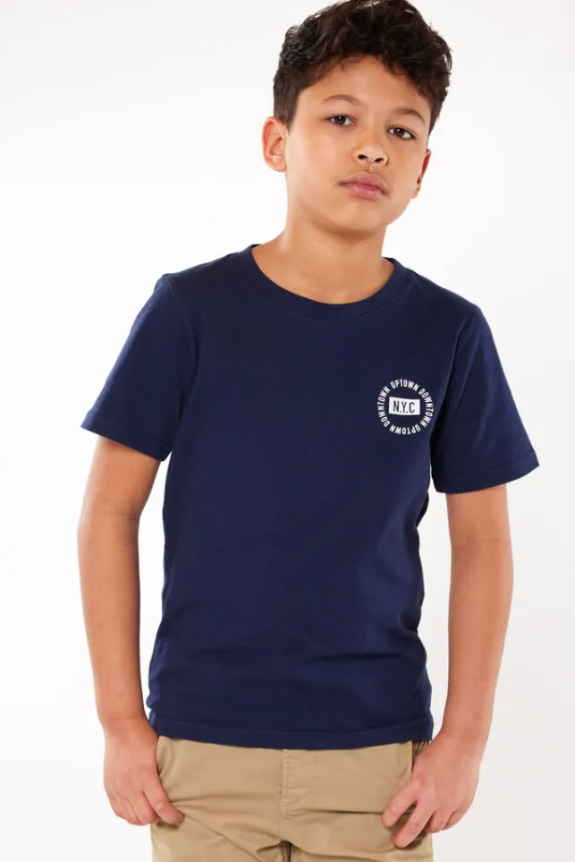 New AmericaToday T-shirt Evan JR Darkblue